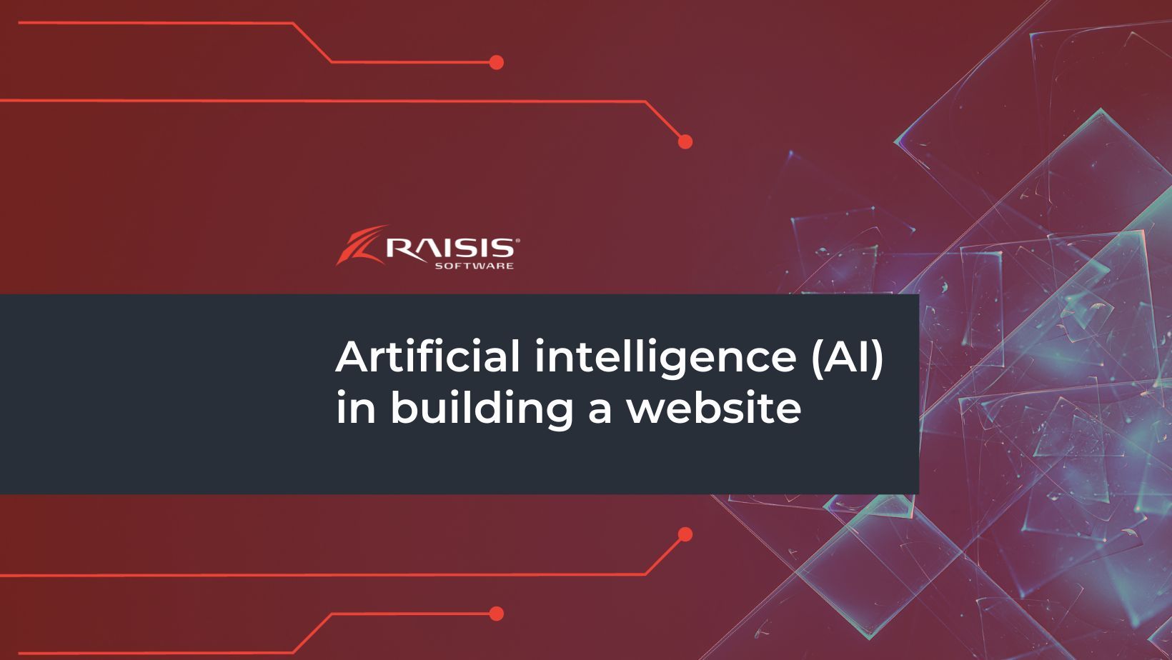 Inteligența artificială (AI) în construirea unui website